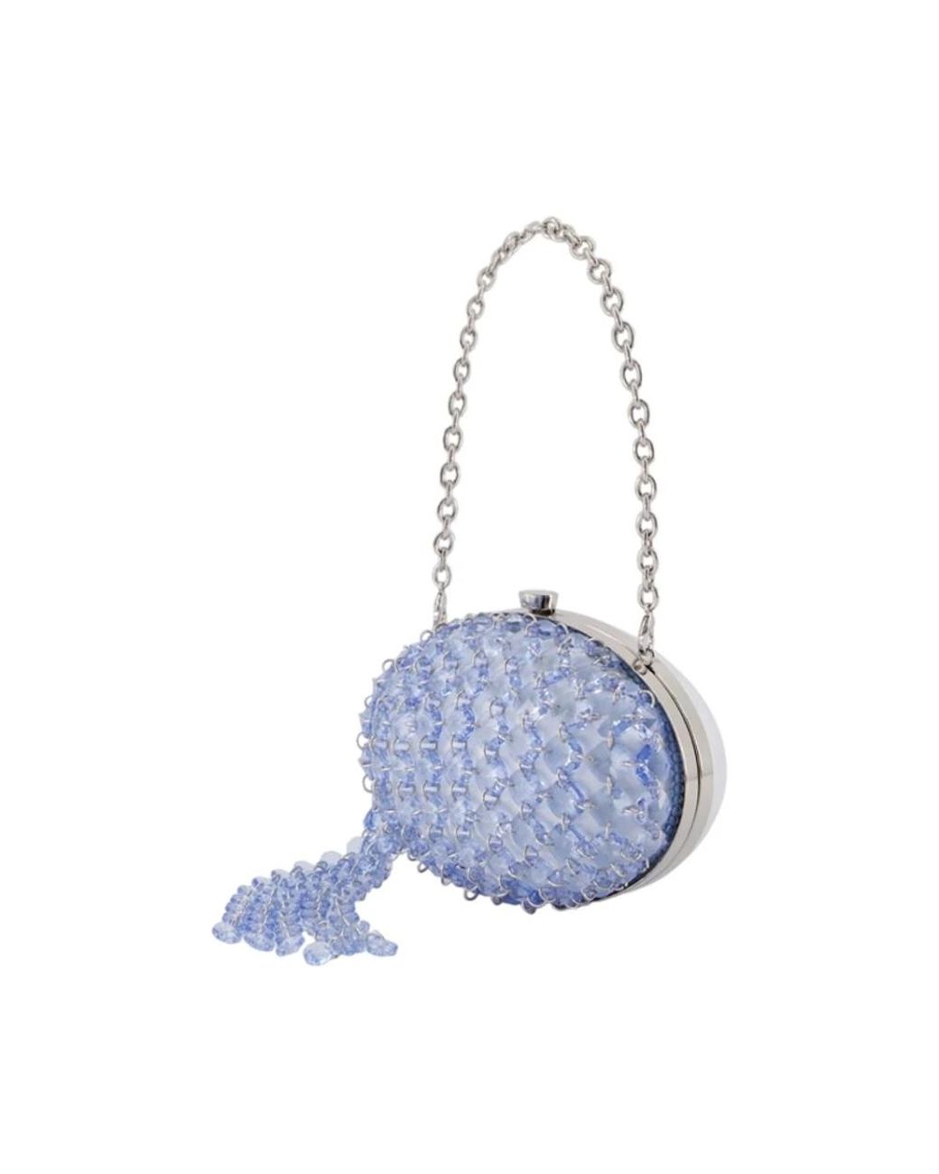 Self-Portrait Blue Shoulder Bags