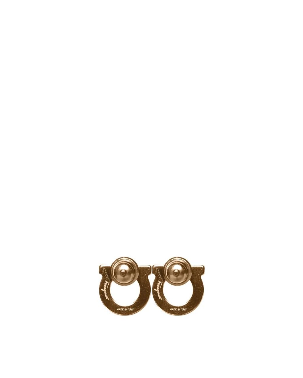Ferragamo Metallic Earrings