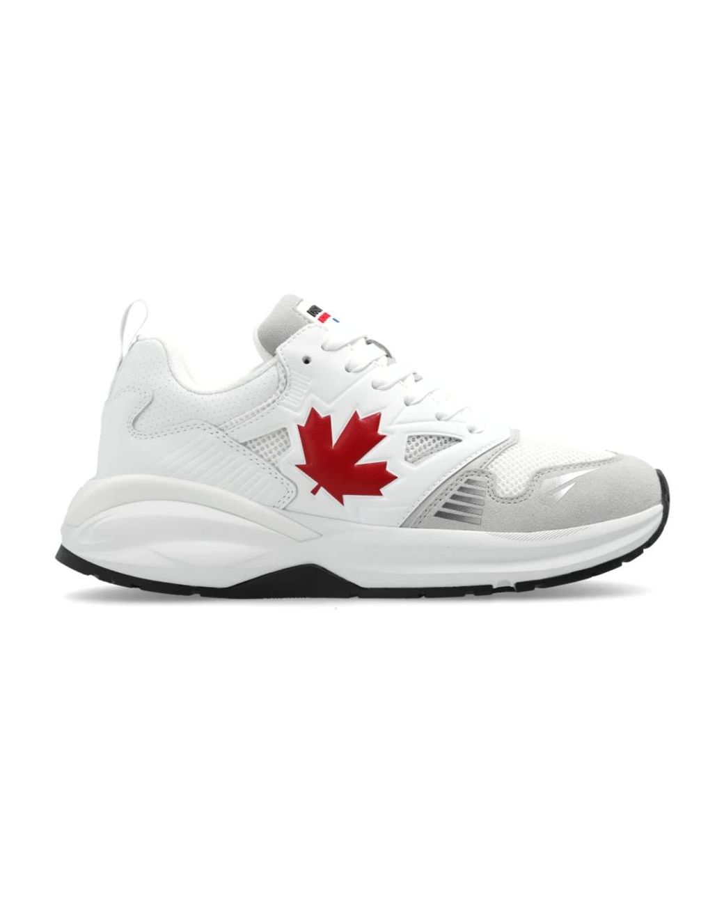 DSquared² Schoenen ,Wit ,Leer Dsquared 2 X Dash Sneakers in het White
