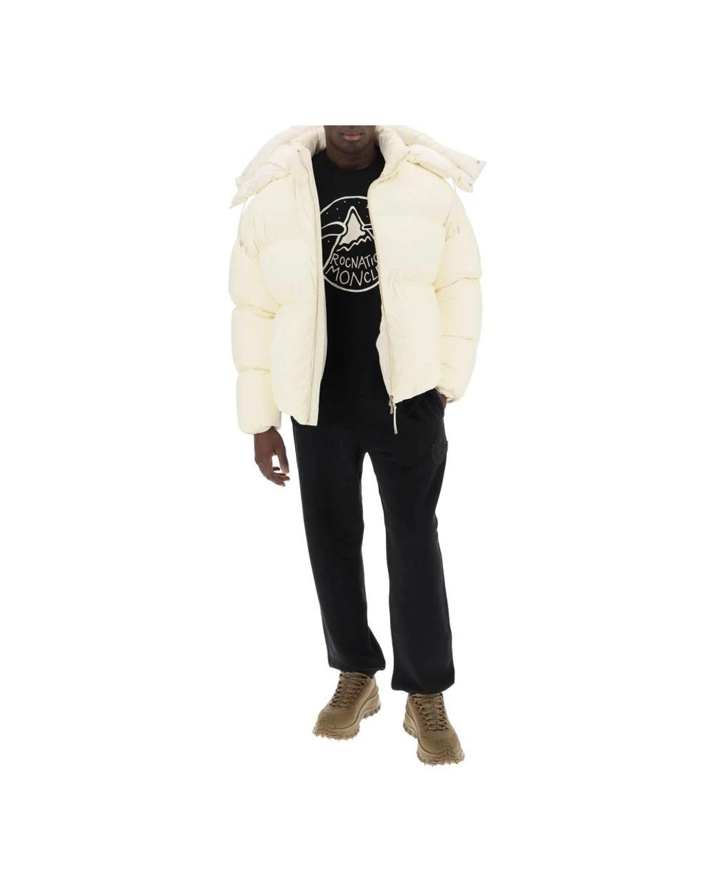 Moncler Black Sweatpants for men