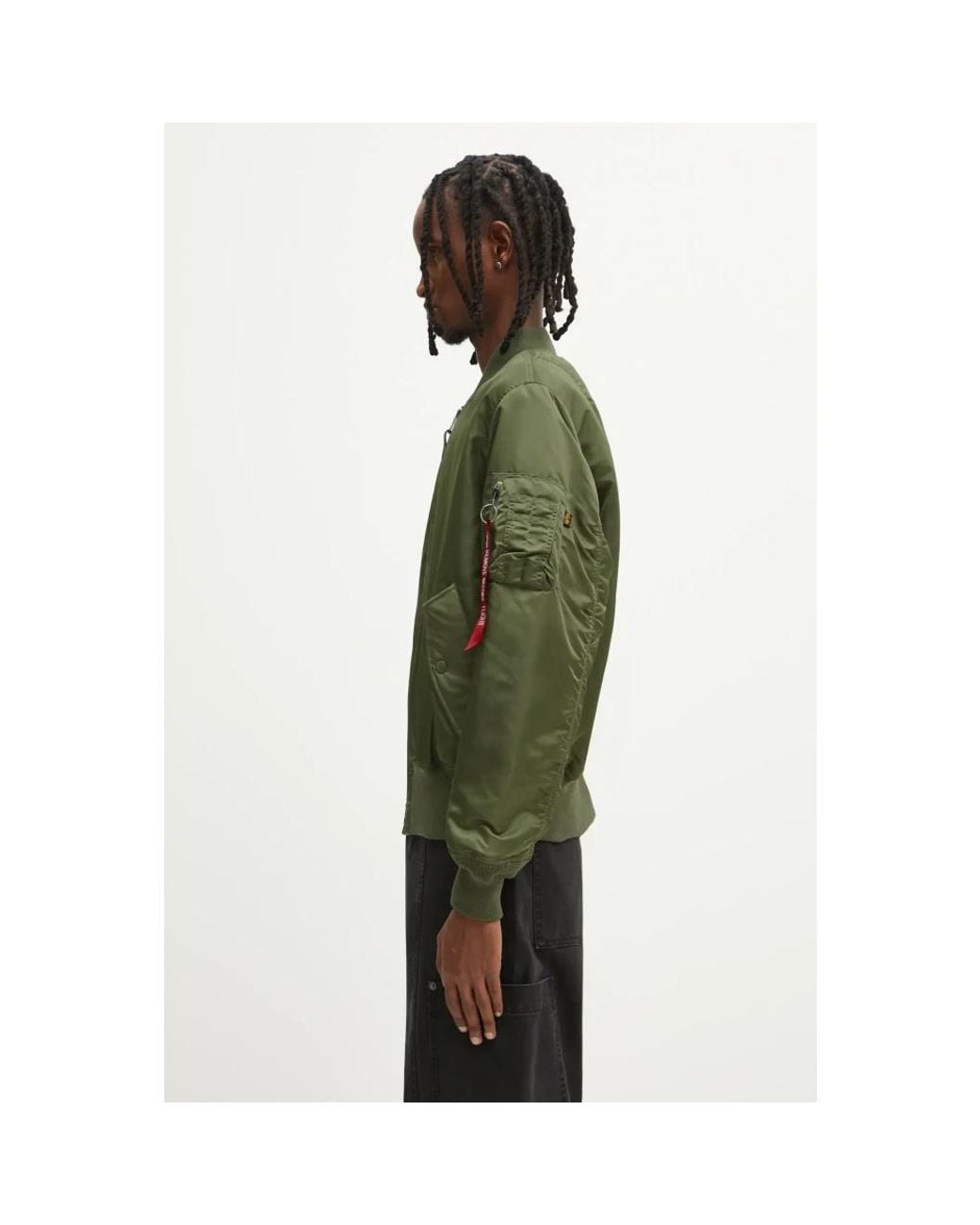 Bomber Jackets No Problemo de hombre de color Green
