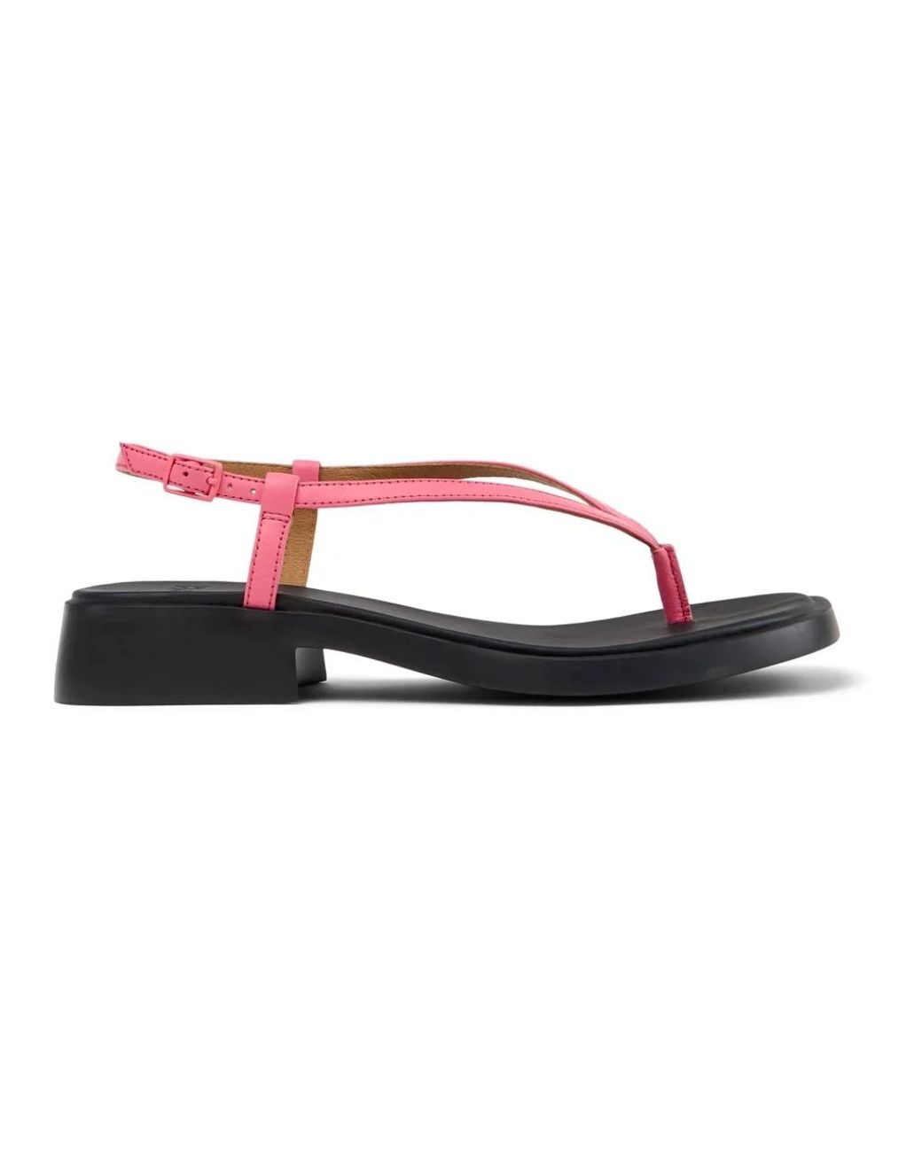 Flat Sandals Camper en coloris Red