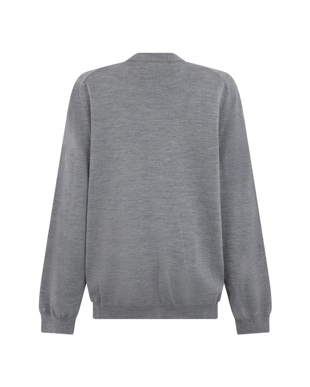 Cardigans Moschino de color Gray