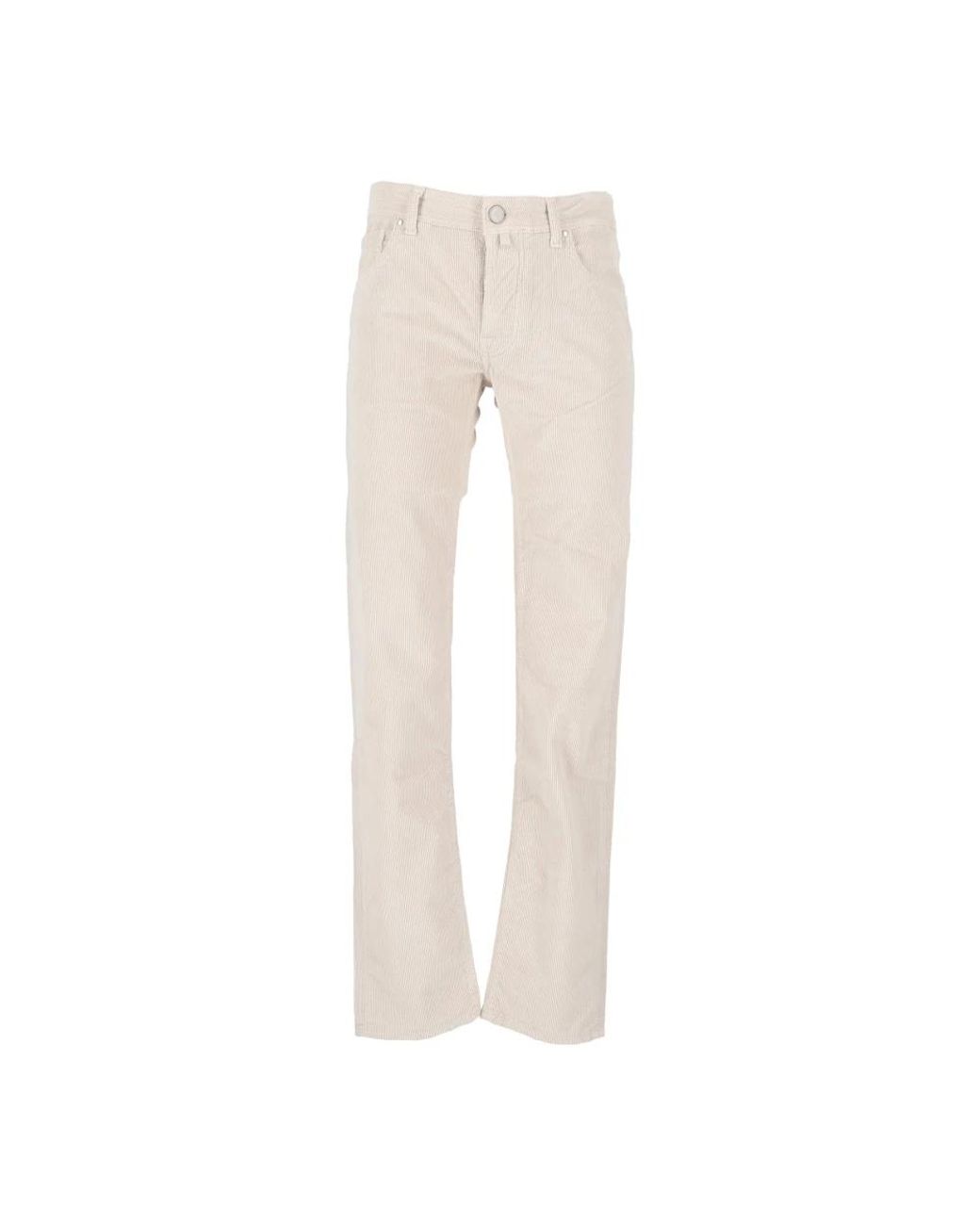 Jacob Cohen Natural Slim-Fit Trousers for men