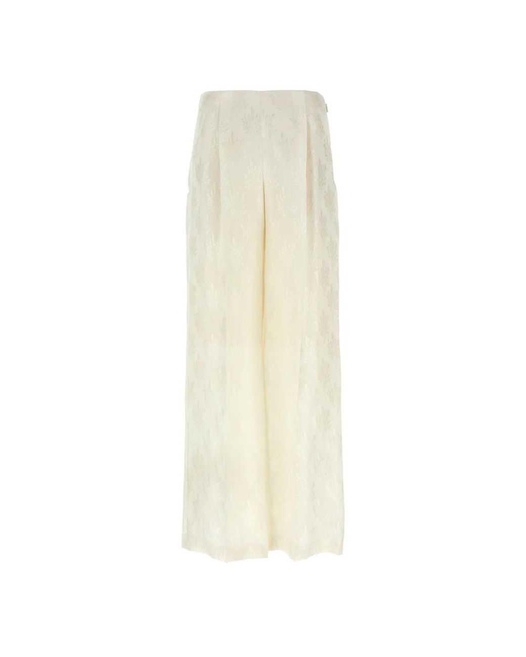 Fendi Natural Wide Trousers
