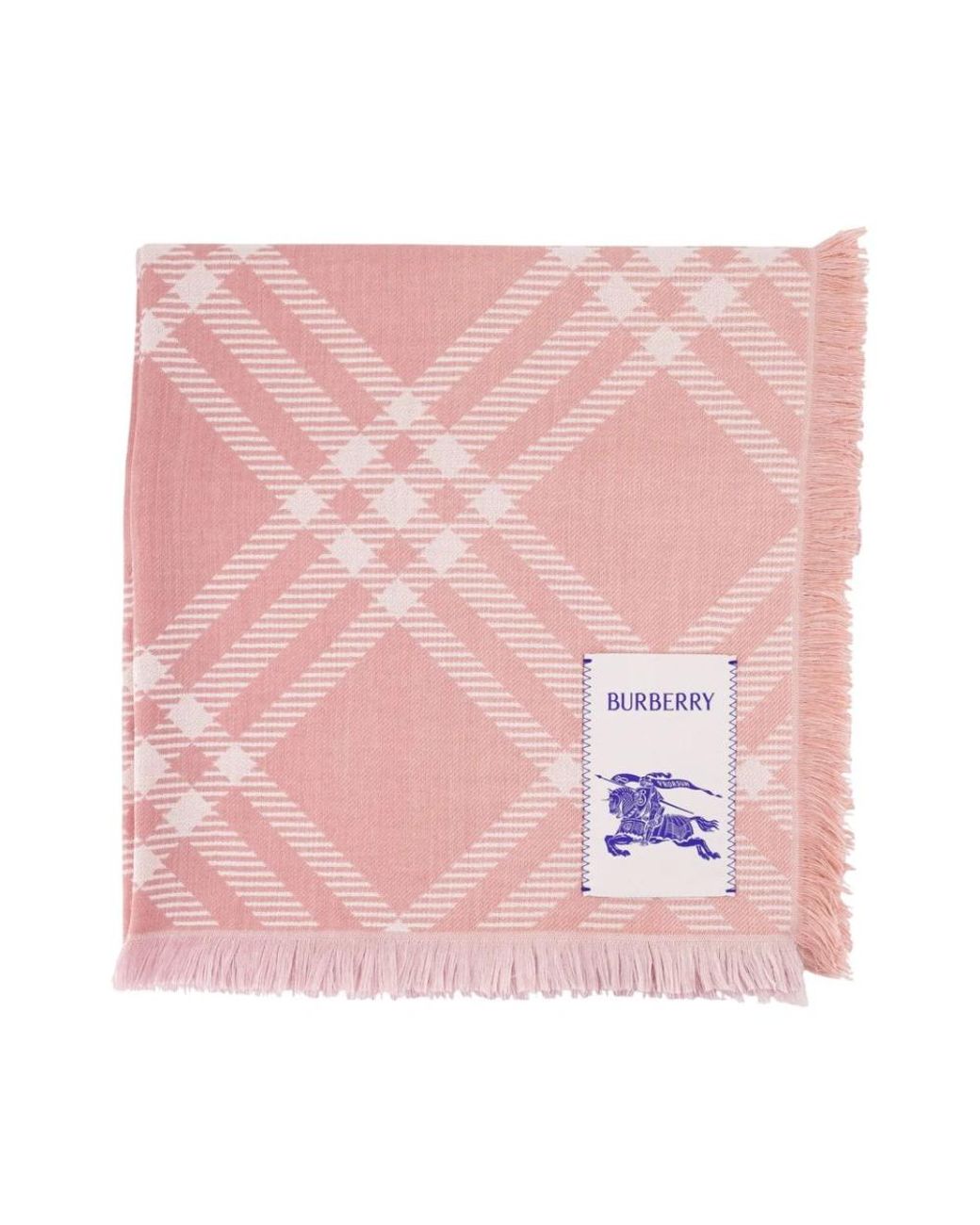 Burberry Pink Winter Scarves
