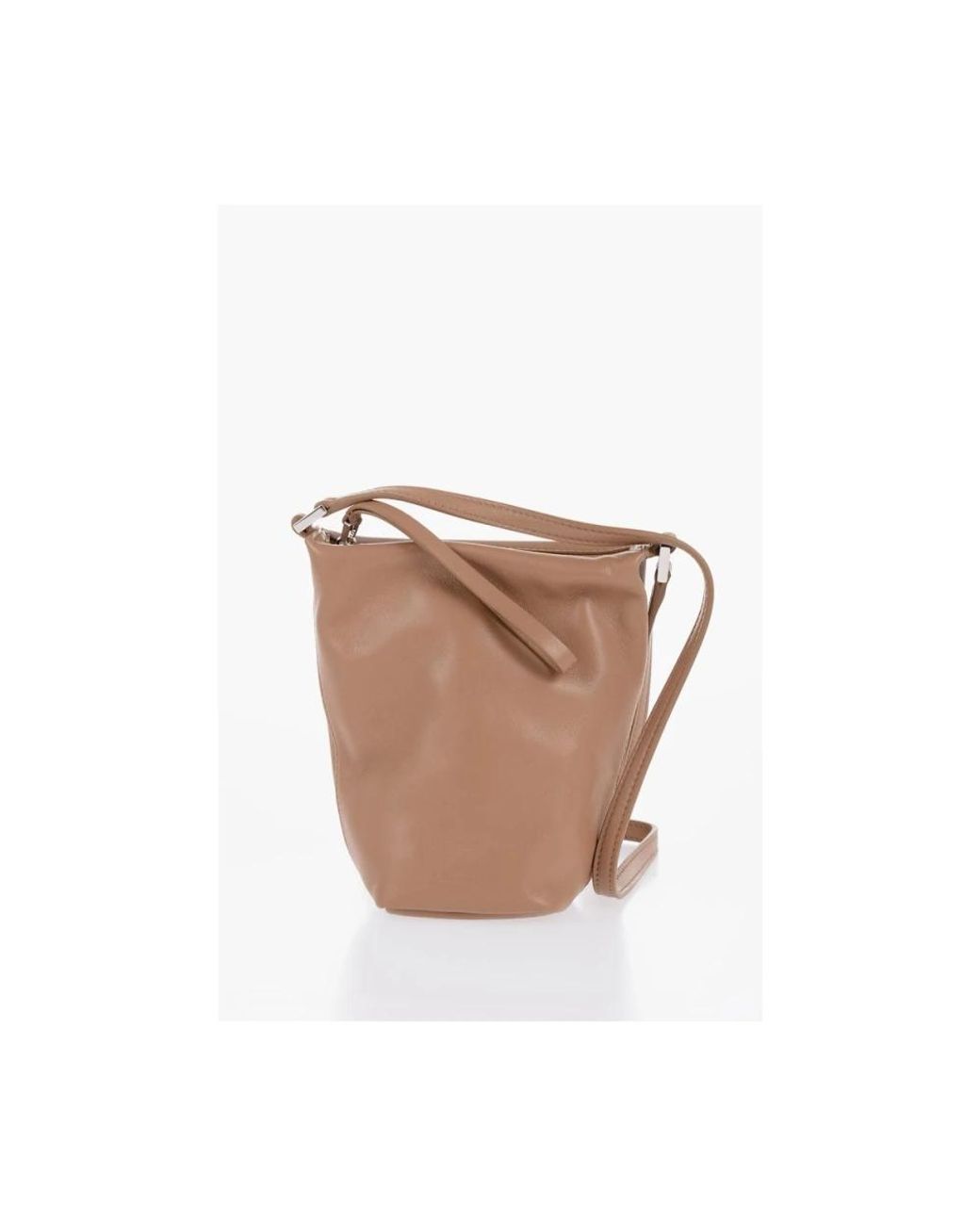 Jil Sander Brown Cross Body Bags