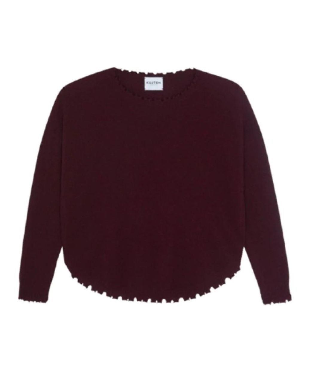 Kujten Purple Cashmere Knitwear
