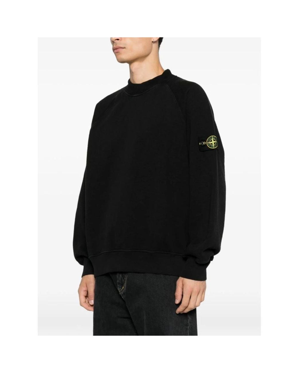 Stone Island Black Sweatshirts for men