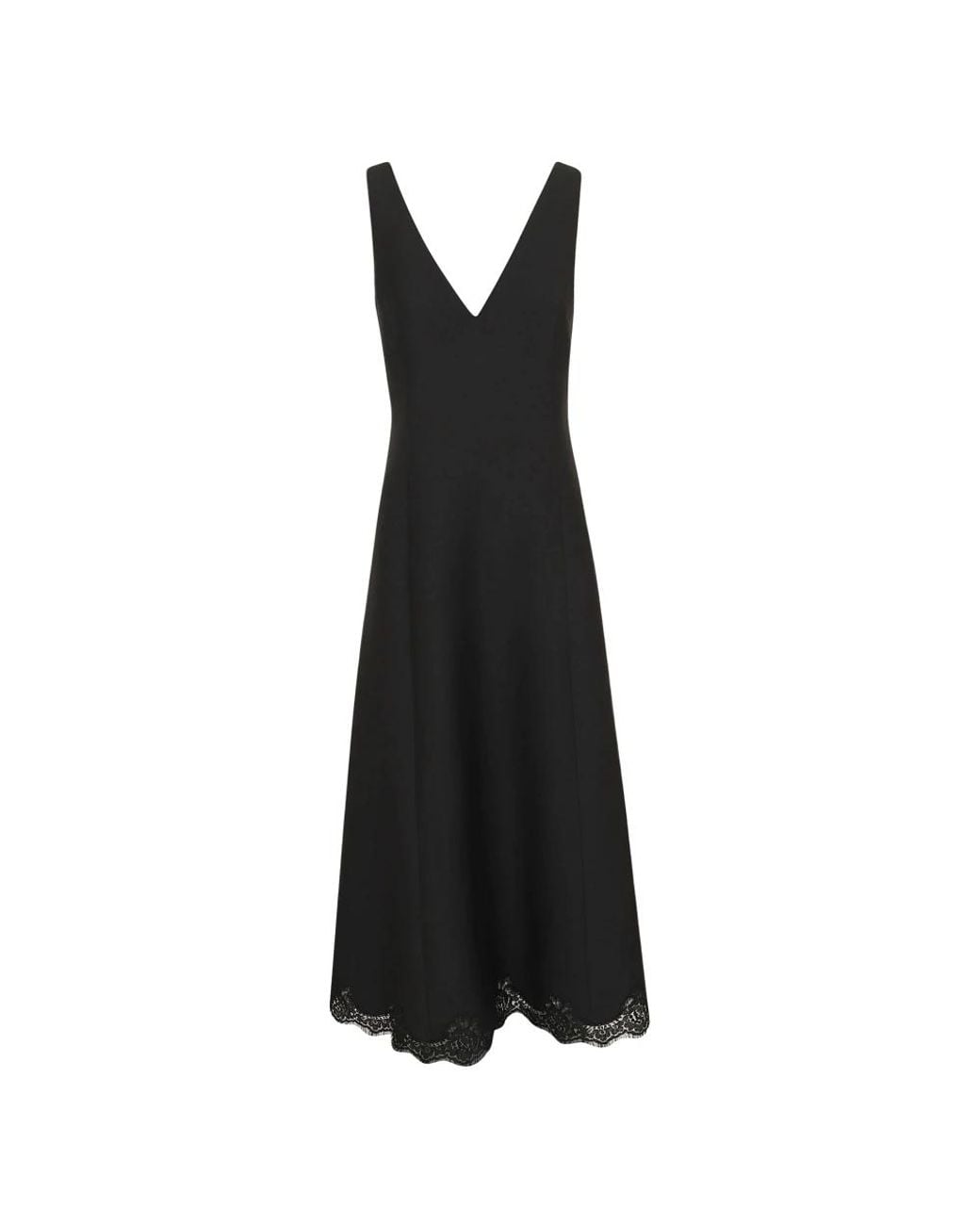 Valentino Garavani Black Midi Dresses