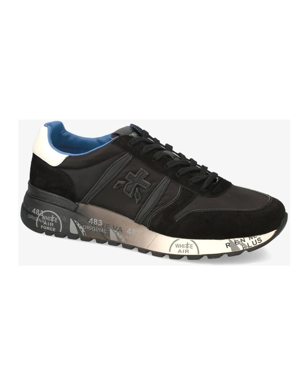 Premiata Black Sneakers for men