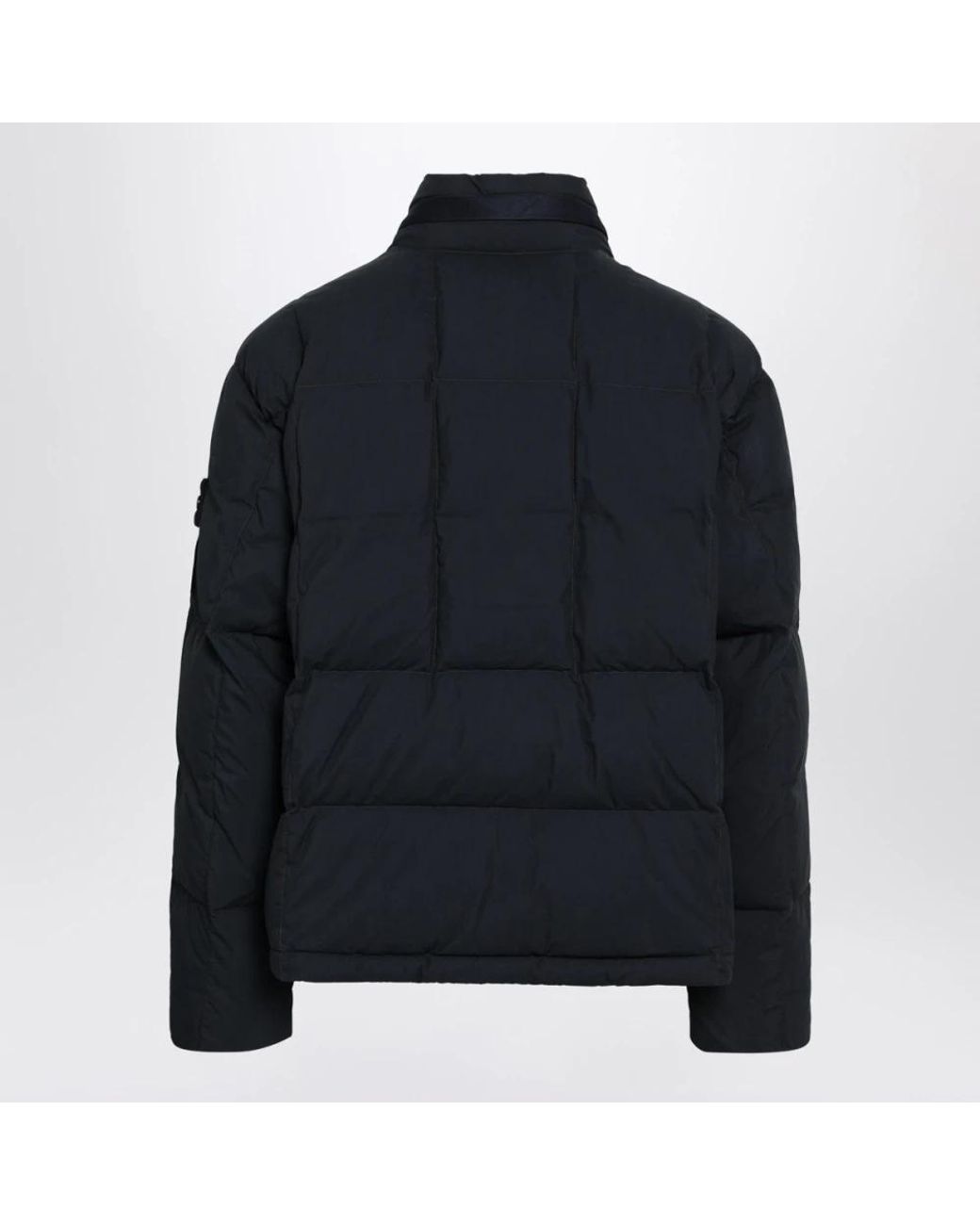 Stone Island Blue Down Jackets for men
