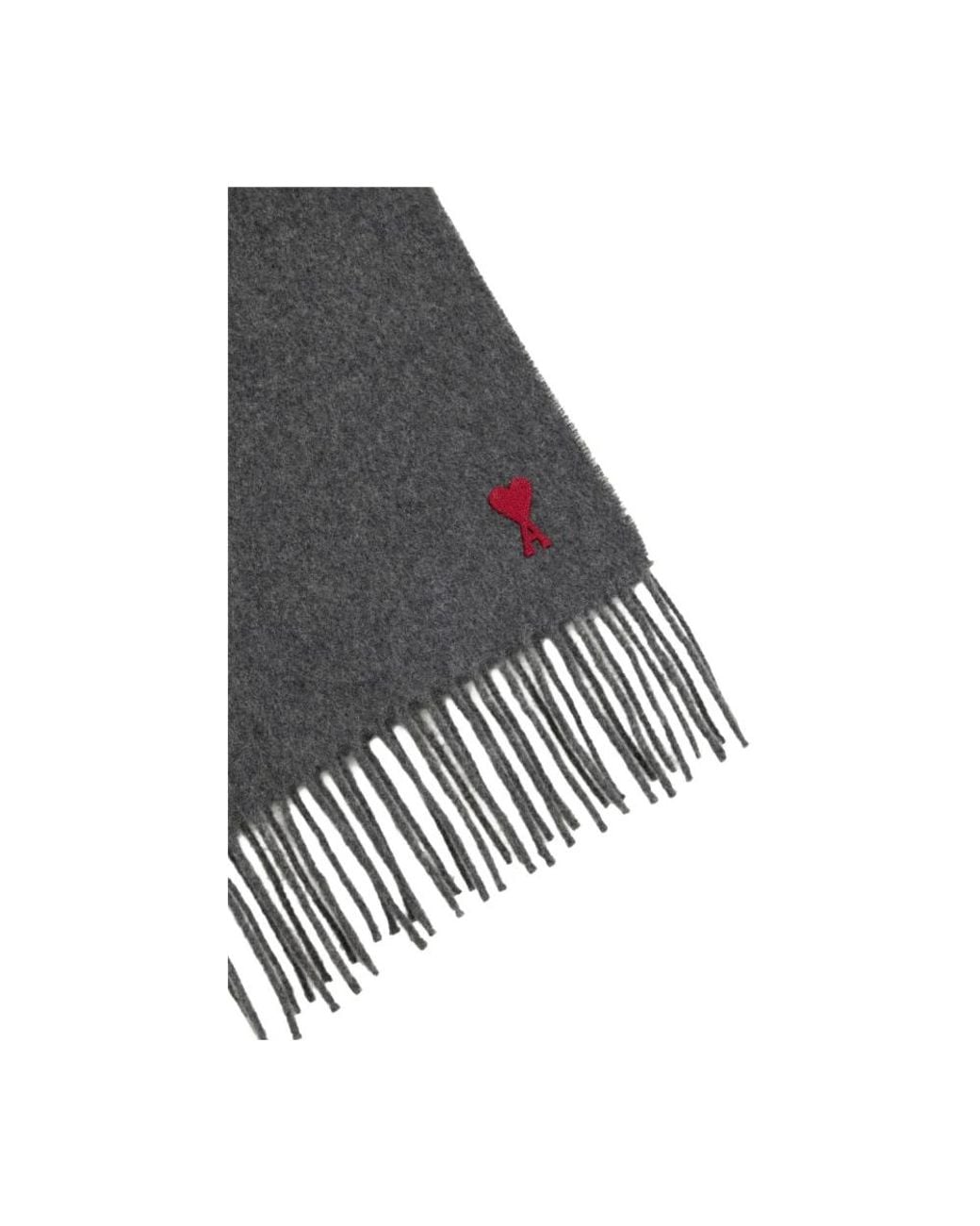 Winter Scarves di AMI in Gray