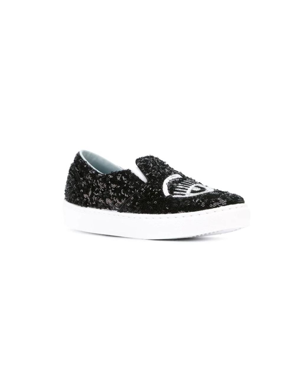 Chiara Ferragni Black Sneakers