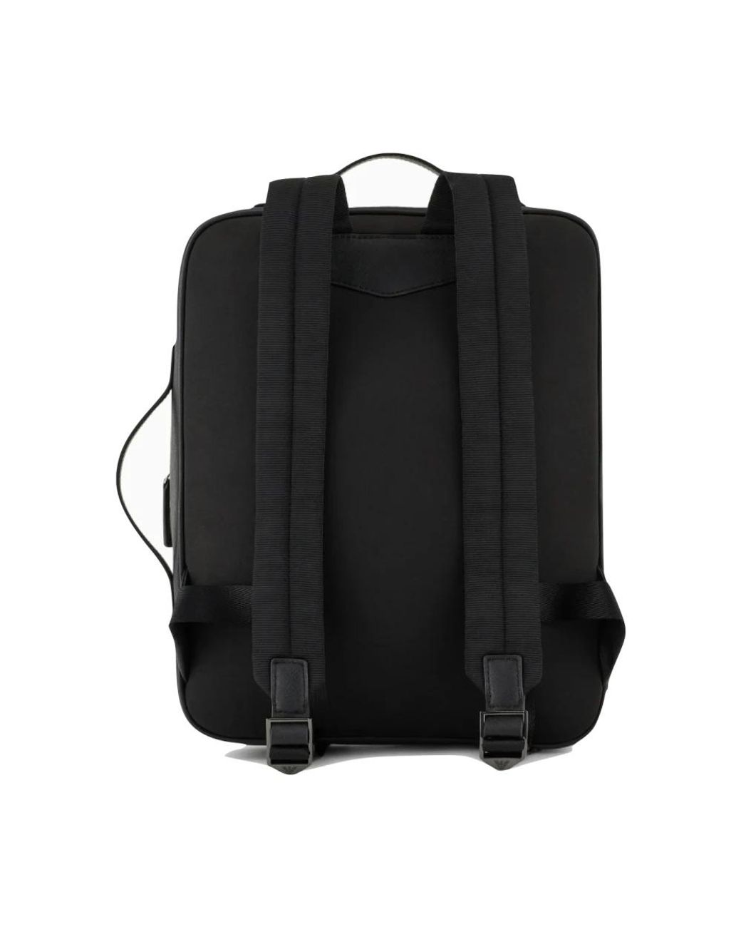 Armani Black Backpacks