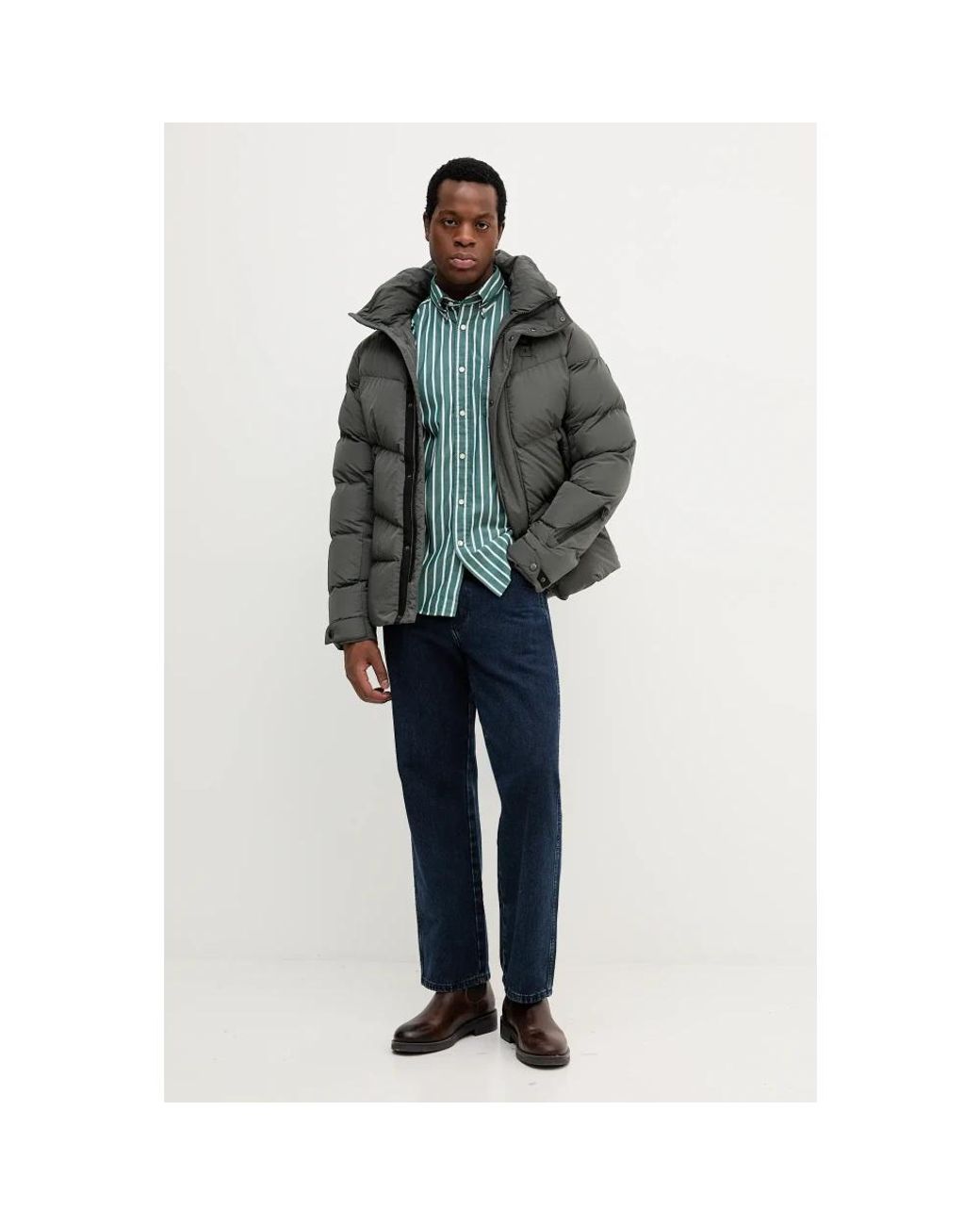 Blauer Crown Jacket in Gray für Herren