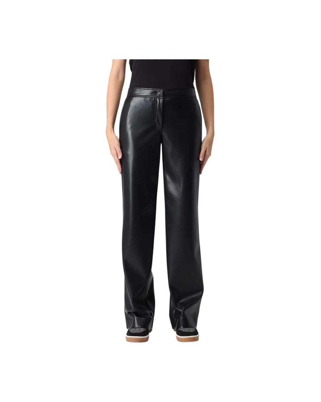 Twinset Black Wide Trousers