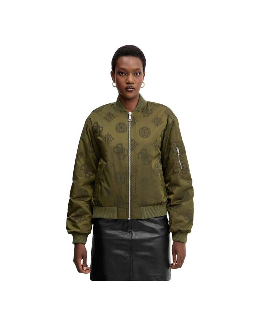 Bomber Jackets Guess en coloris Green