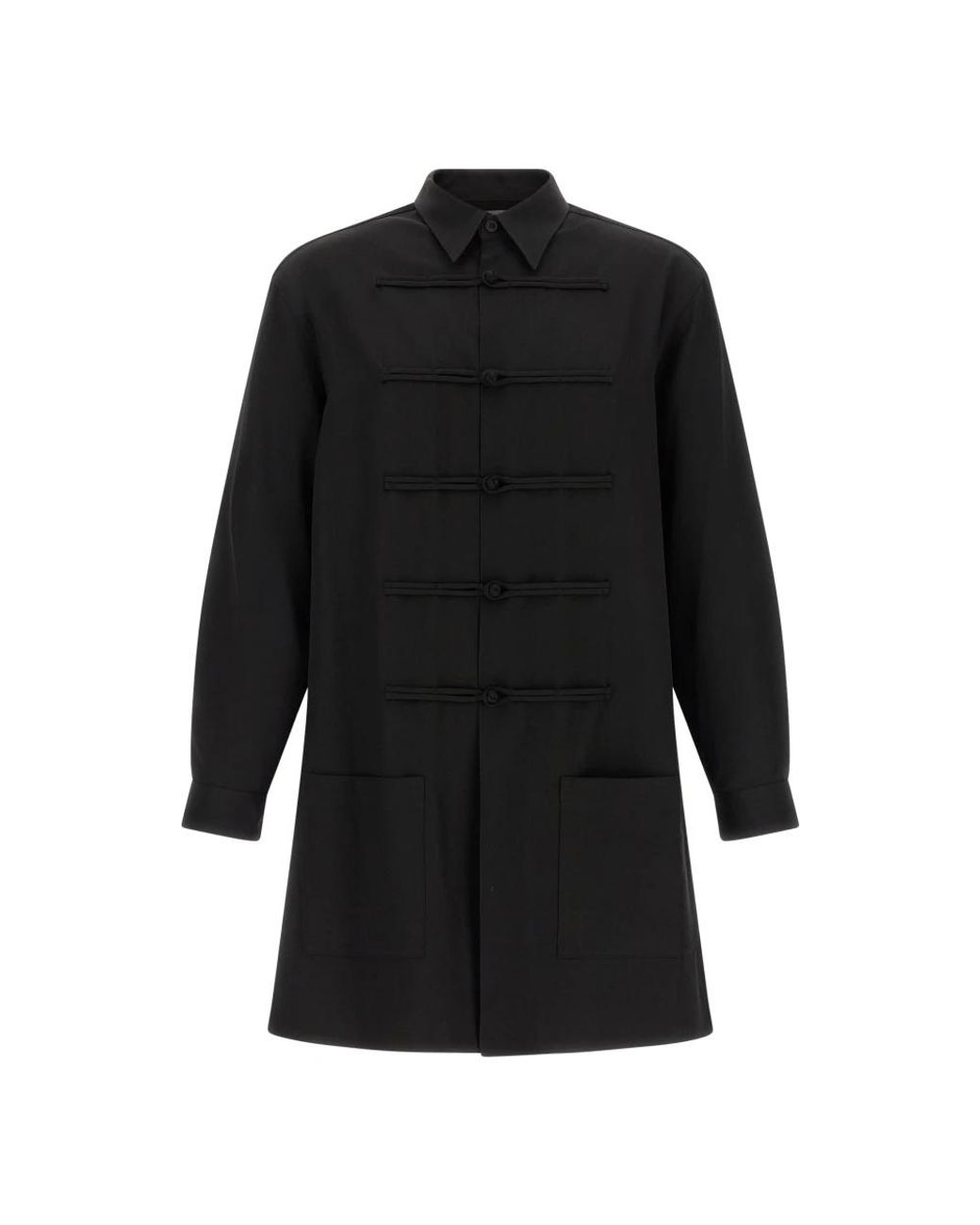 Yohji Yamamoto Black Casual Shirts for men