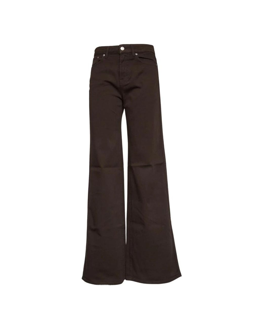 Department 5 Brown Wide Jeans