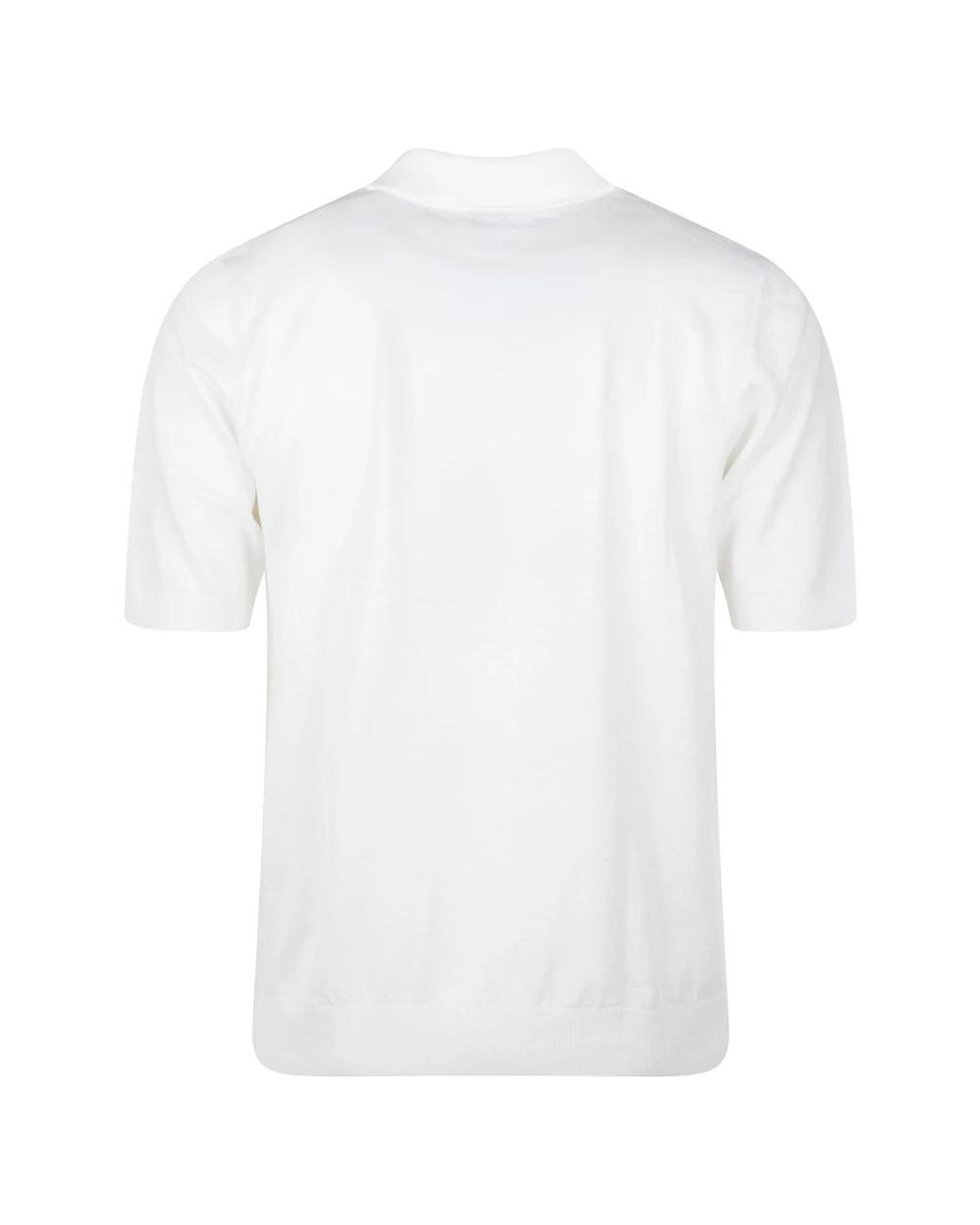 Eleventy White Polo Shirts for men