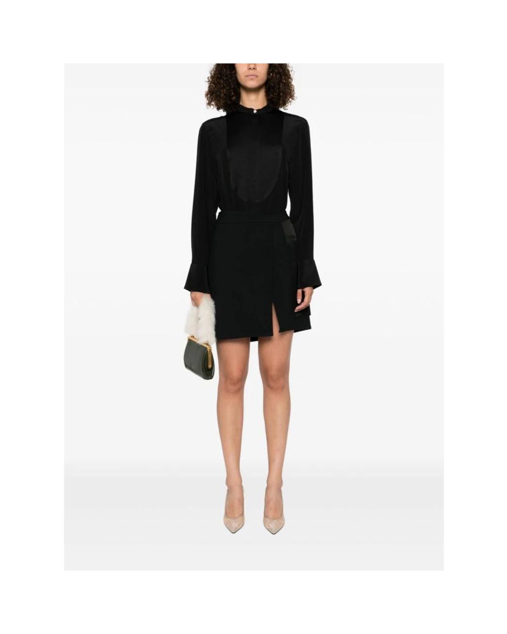 Victoria Beckham Black Blouses
