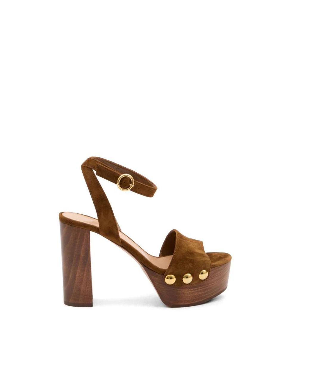 Gianvito Rossi Brown High Heel Sandals