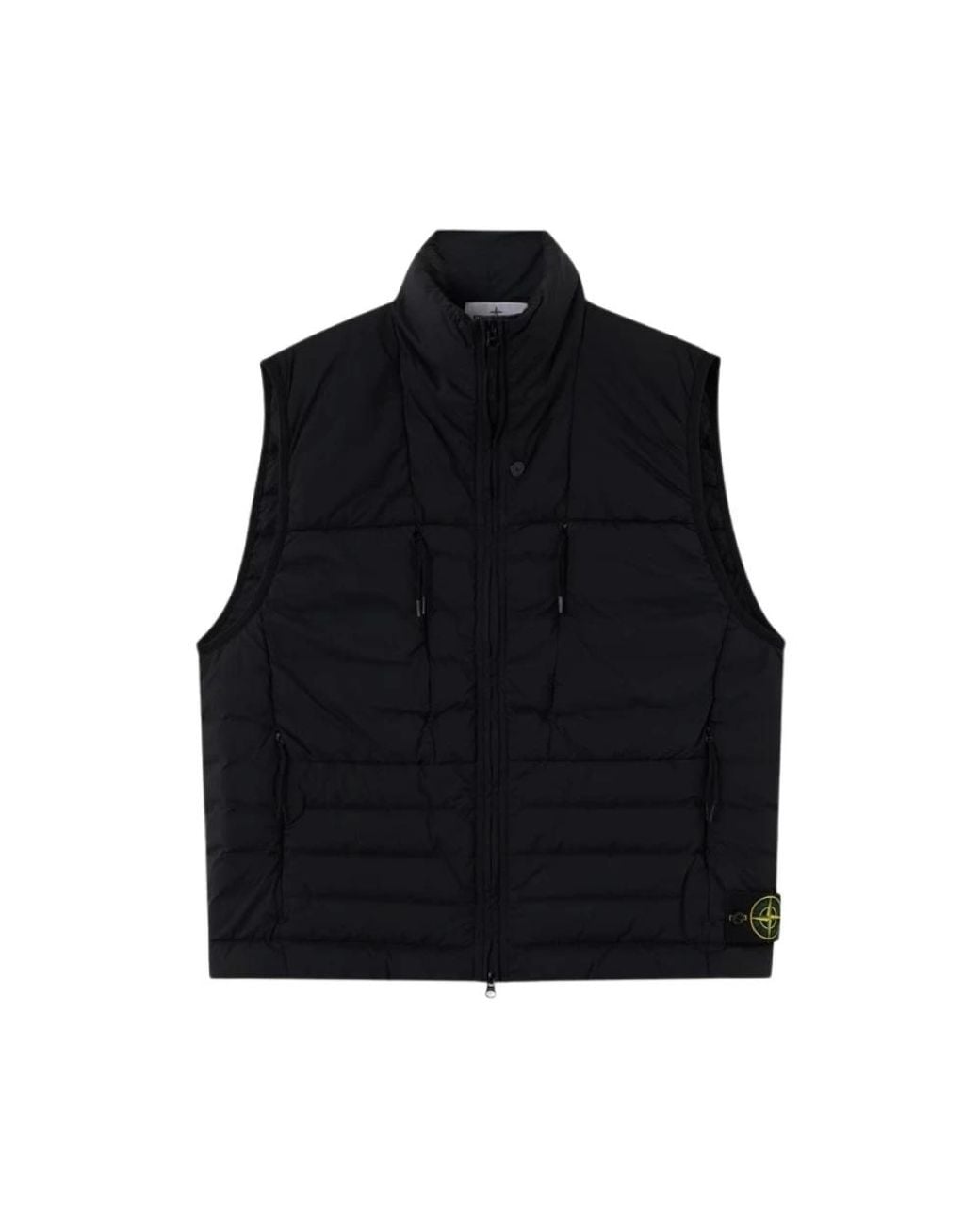 Stone Island Black Vests for men