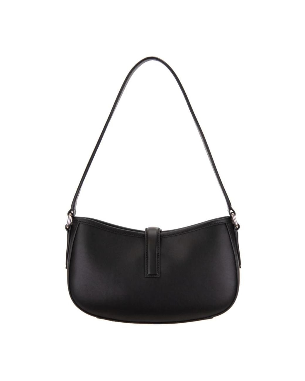 McQueen Black Shoulder Bags