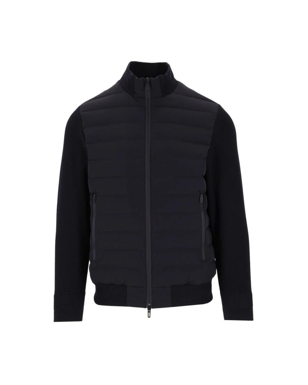 Emporio Armani Blue Bomber Jackets for men