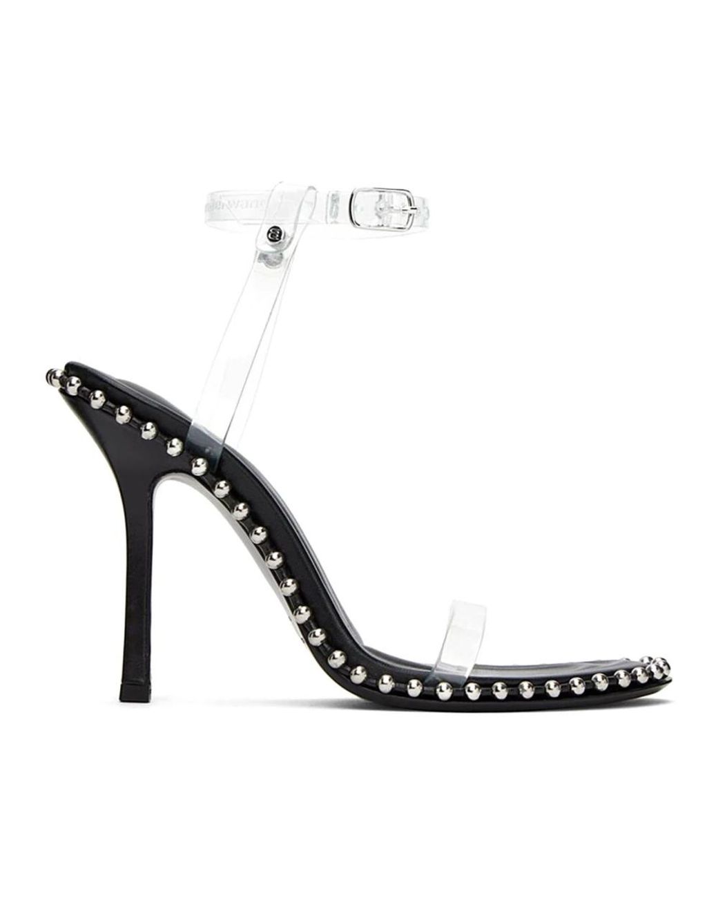 Alexander Wang White High Heel Sandals
