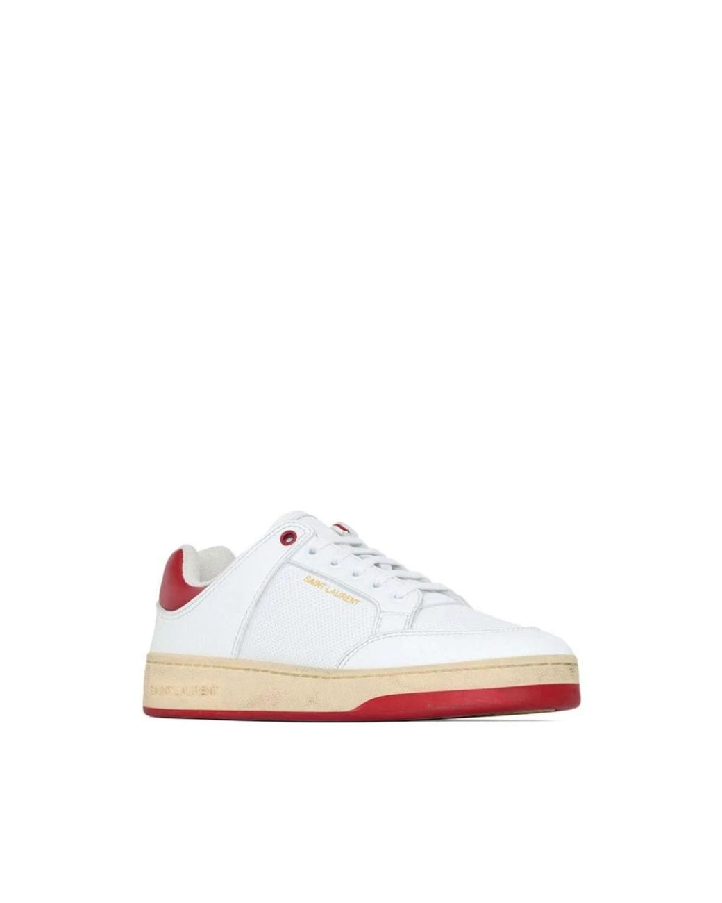 Saint Laurent Schoenen ,Wit ,Court-Classic Sneakers in het White voor heren