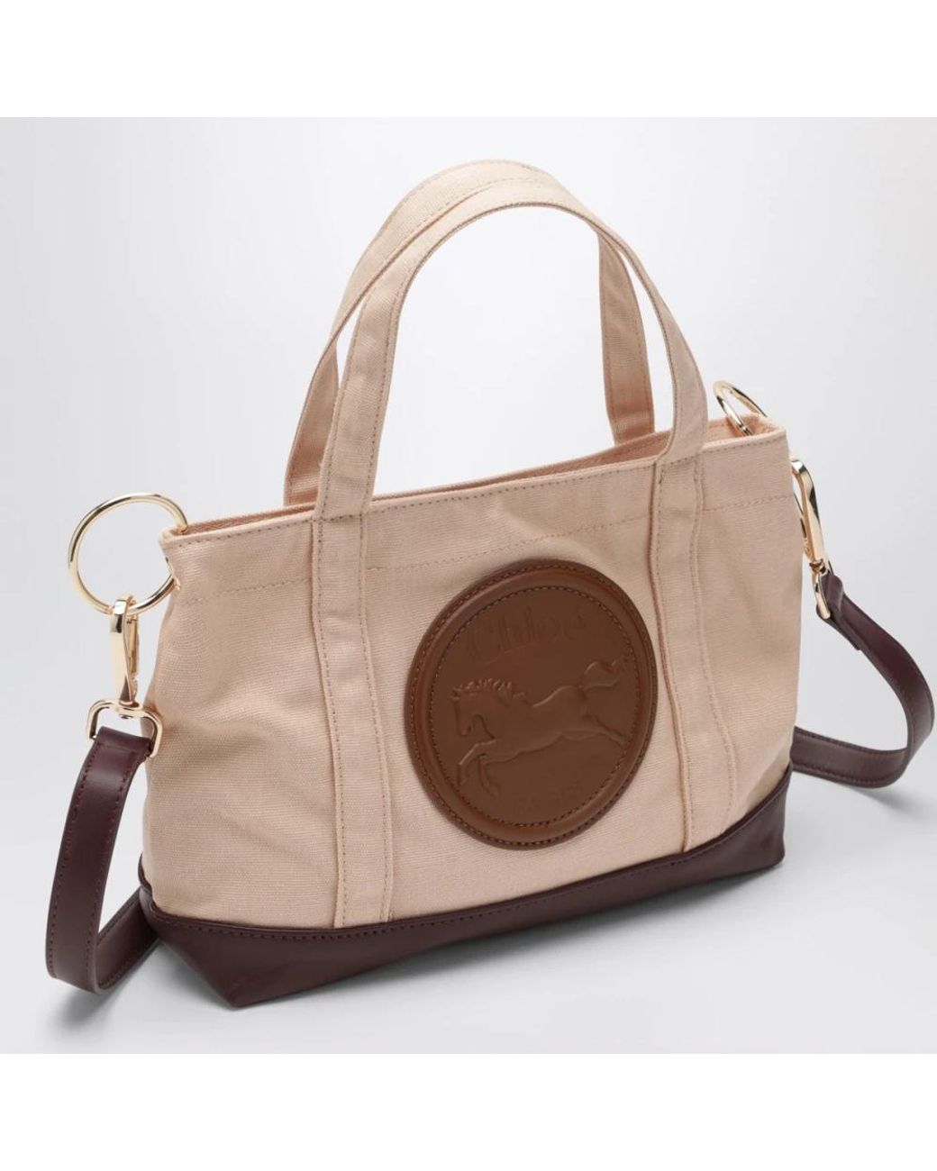 Chloé Brown Korb-Tasche