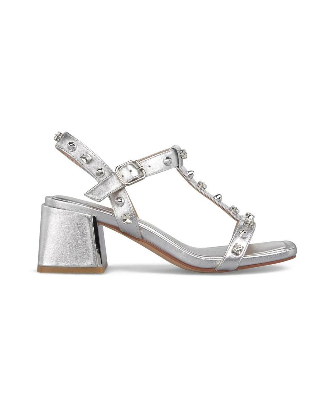 Alma En Pena. White High Heel Sandals