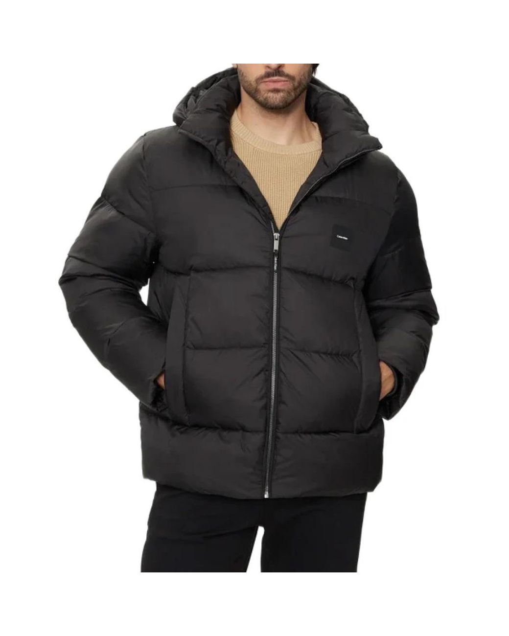 Calvin Klein Black Winter Jackets for men