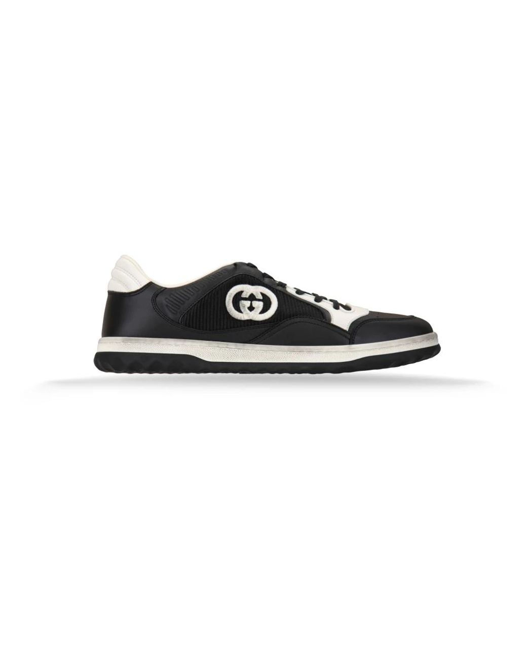 Gucci Schoenen ,Zwart ,Leer Sneakers in het Black voor heren