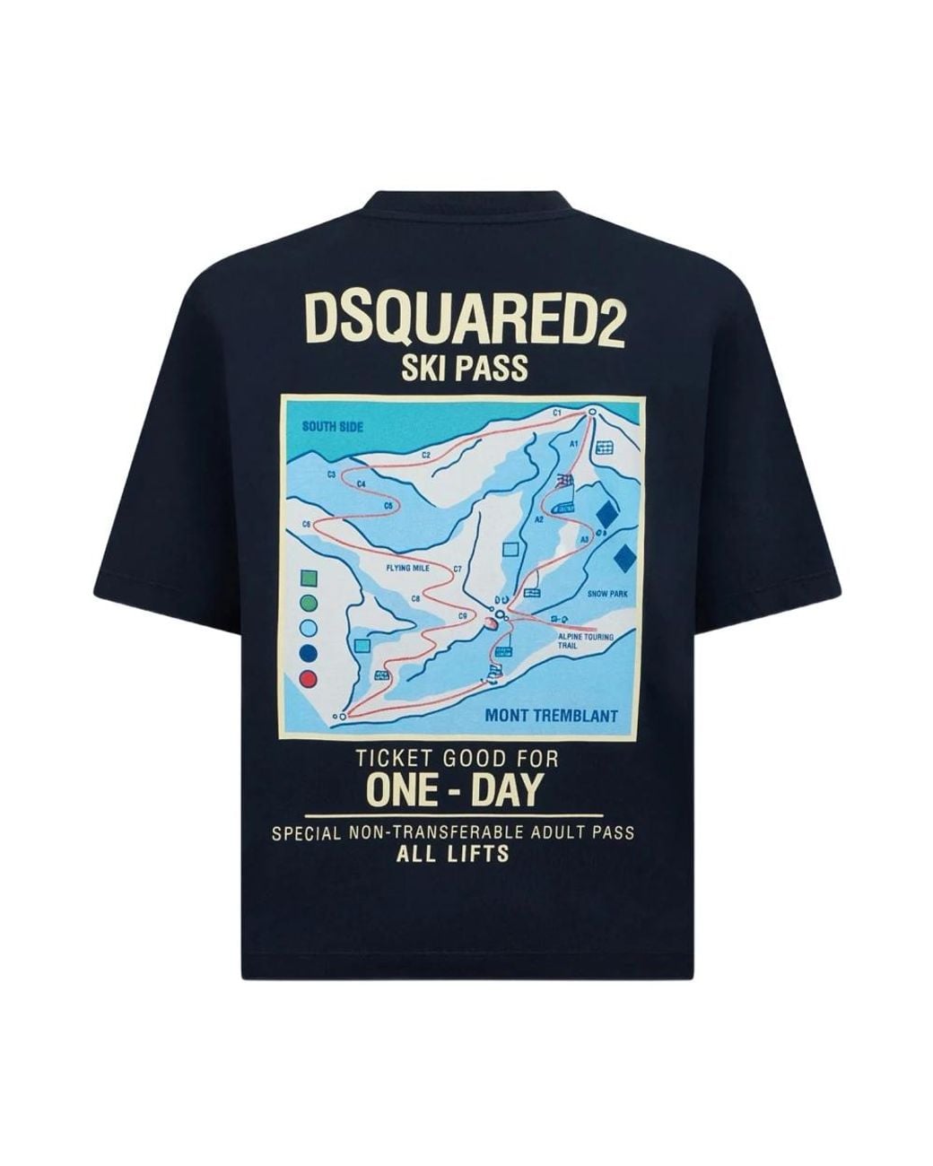 T-Shirts DSquared² de hombre de color Blue