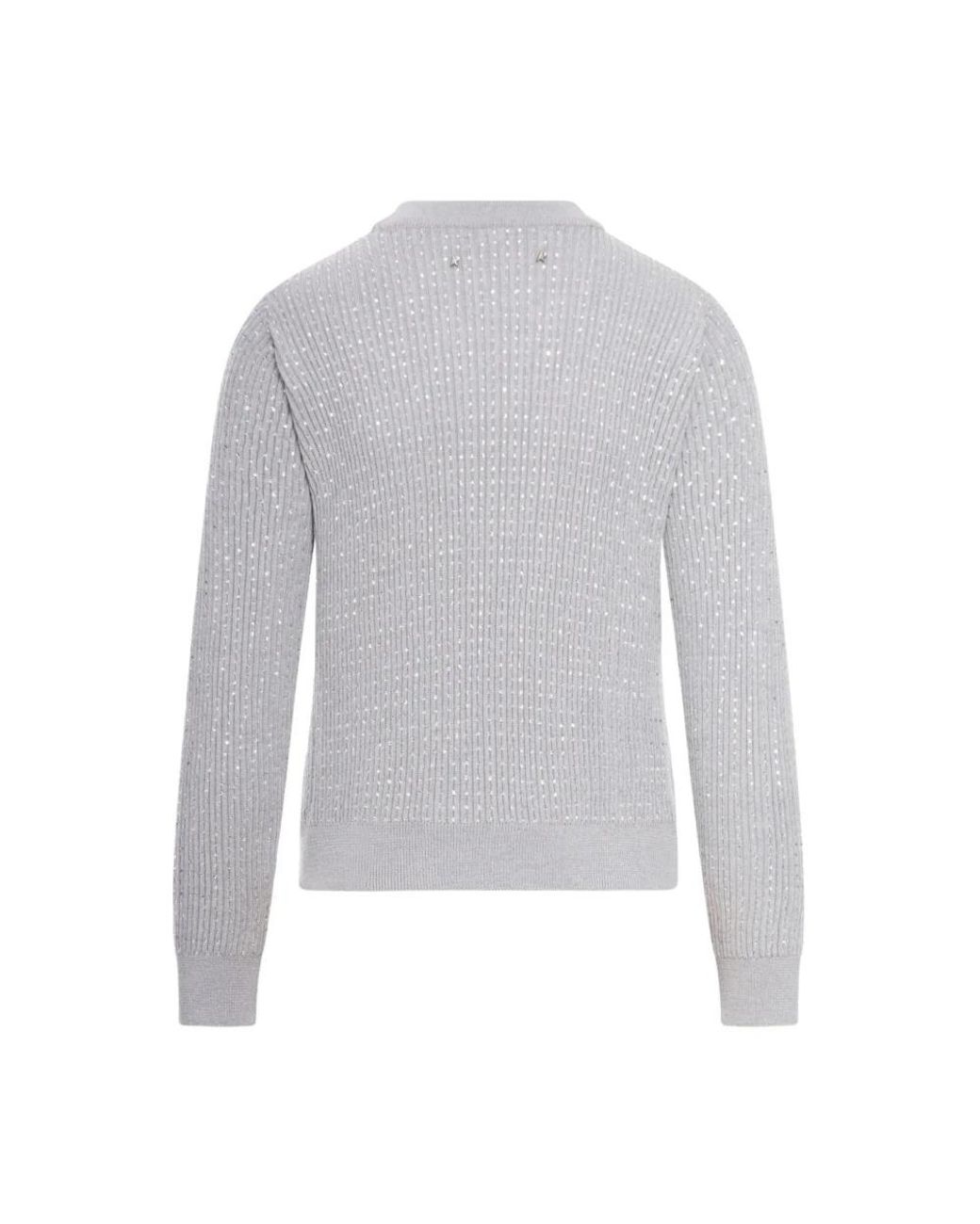 Golden Goose Deluxe Brand Gray Round-Neck Knitwear