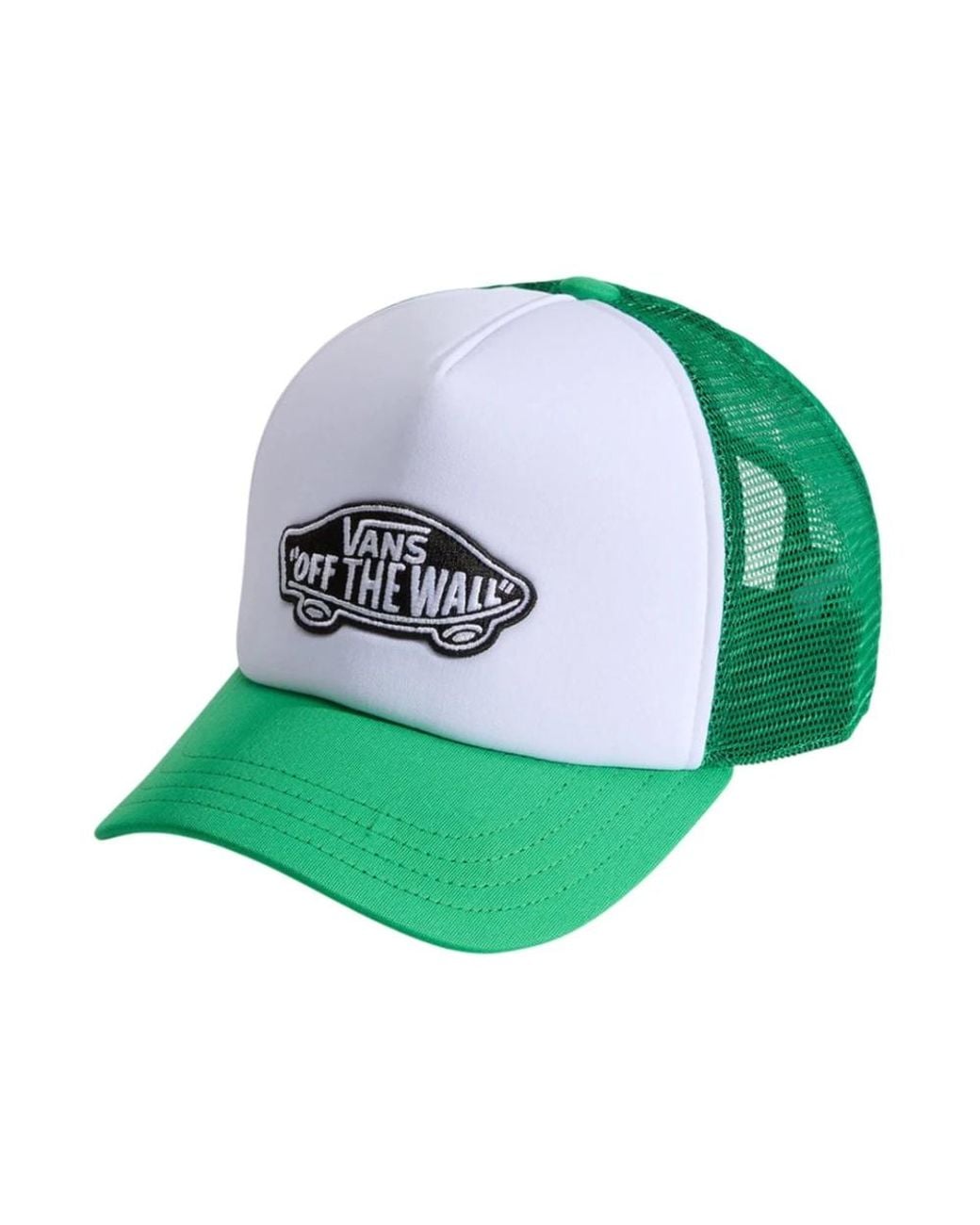 Vans Classic Patch Curved Bill Trucker in het Green