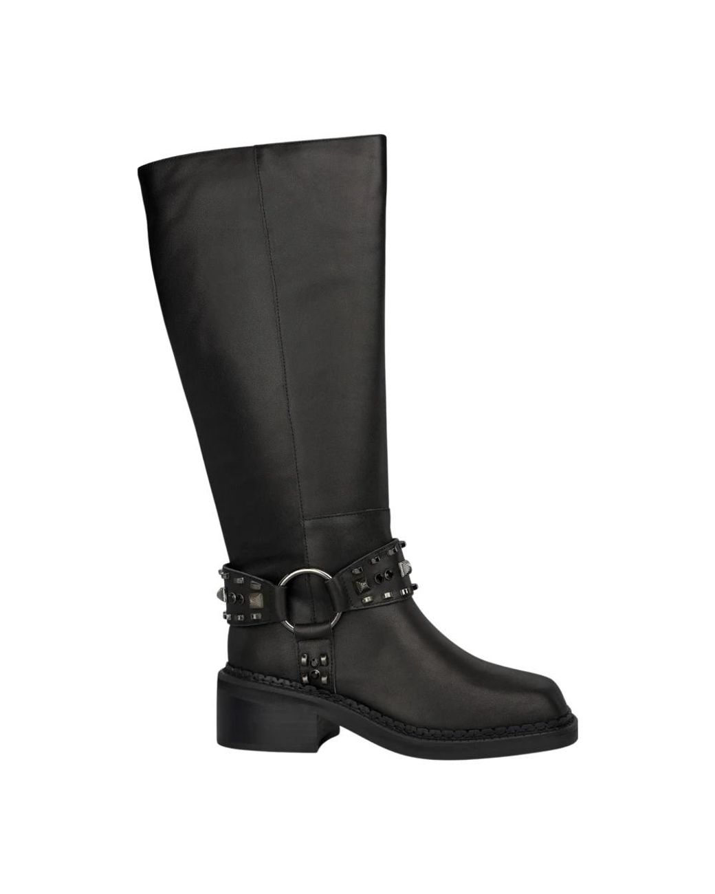 Alma En Pena. Black High Boots