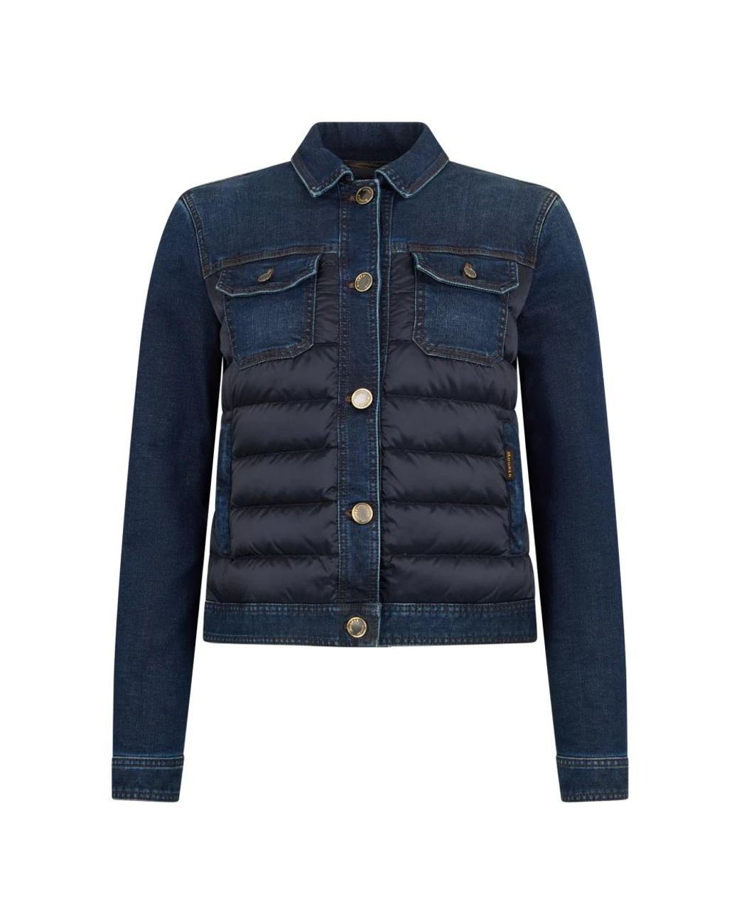 Moorer Blue Denim Jackets