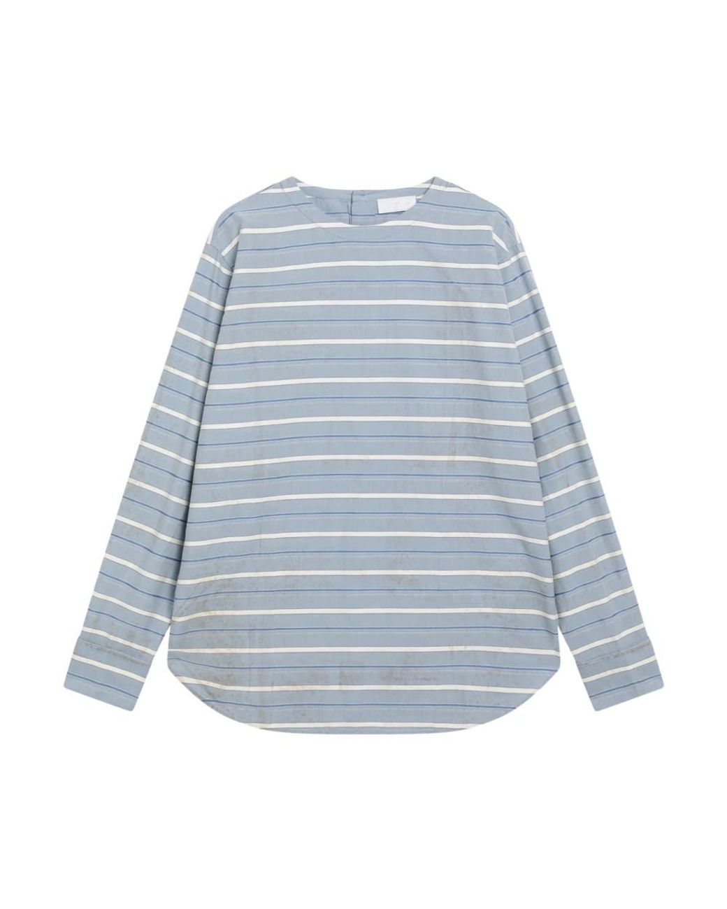 Prada Blue Long Sleeve T-Shirts for men