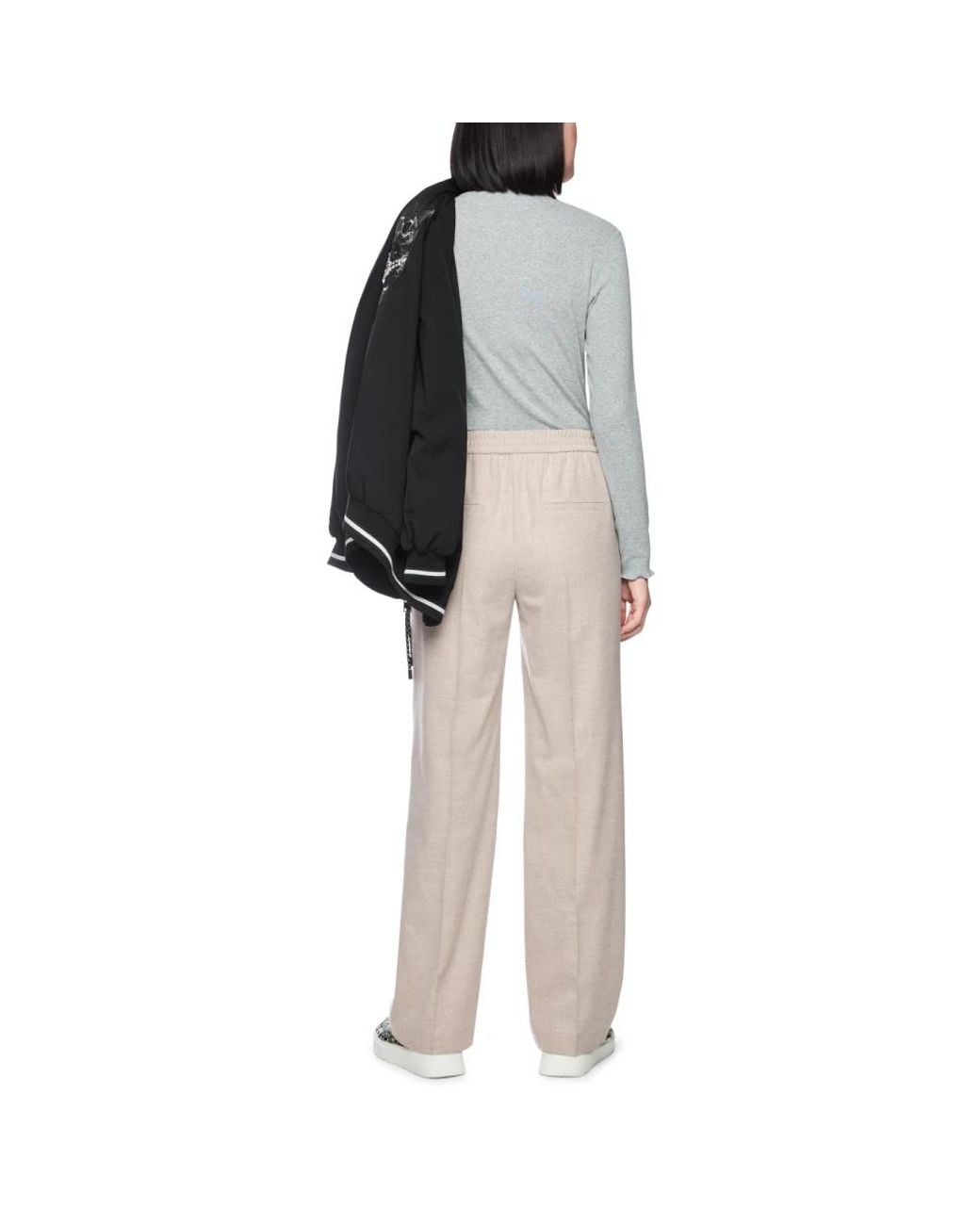 Marc Cain Natural Straight Trousers