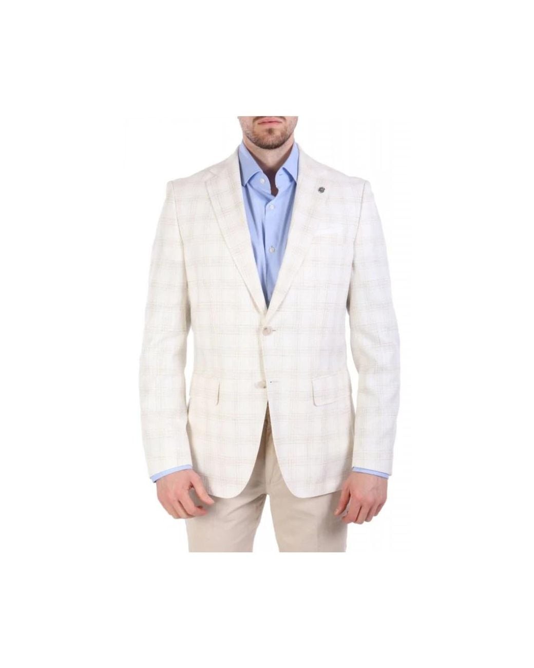Boss White Blazers for men