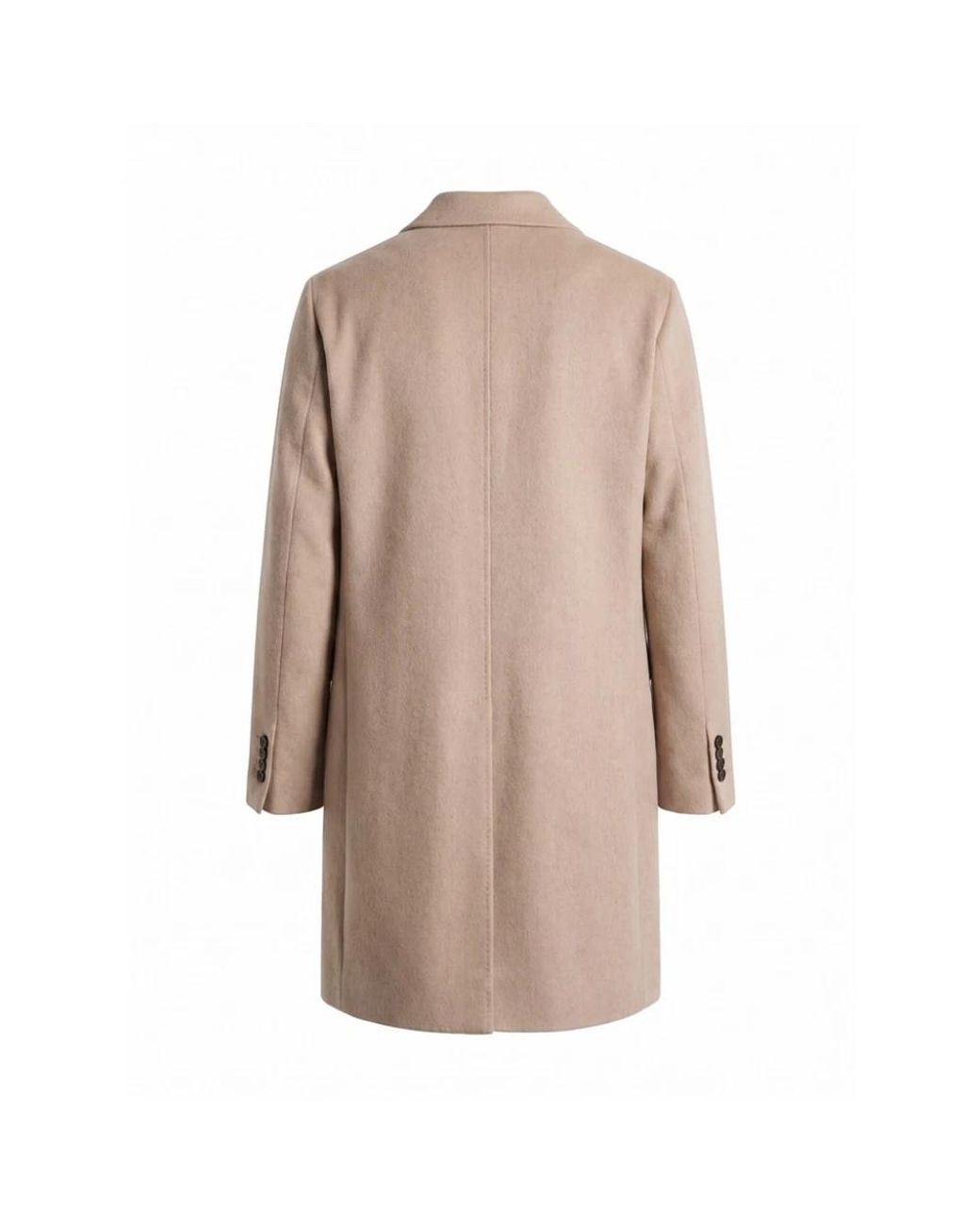 Peserico Natural Double-Breasted Coats for men