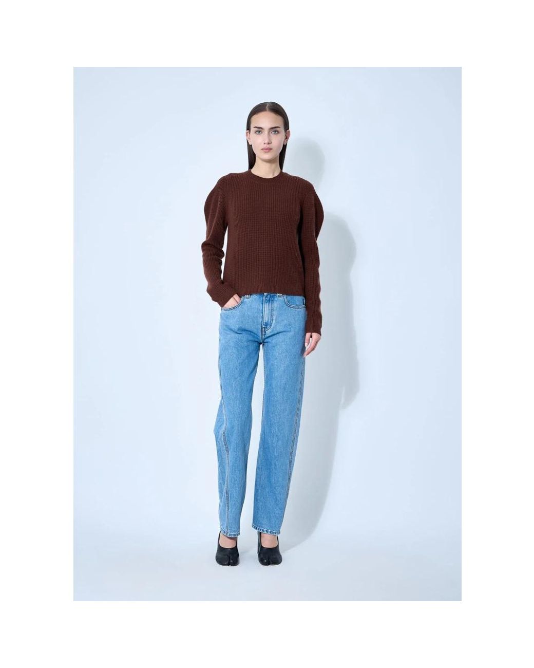 J.W. Anderson Red Round-Neck Knitwear