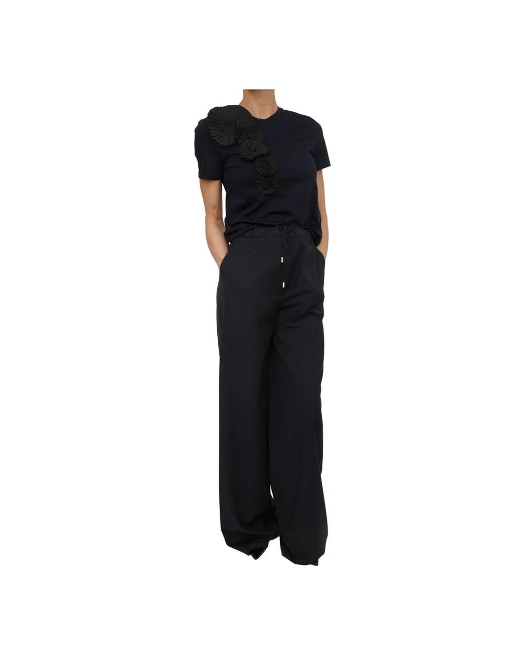 Max Mara Black T-Shirts