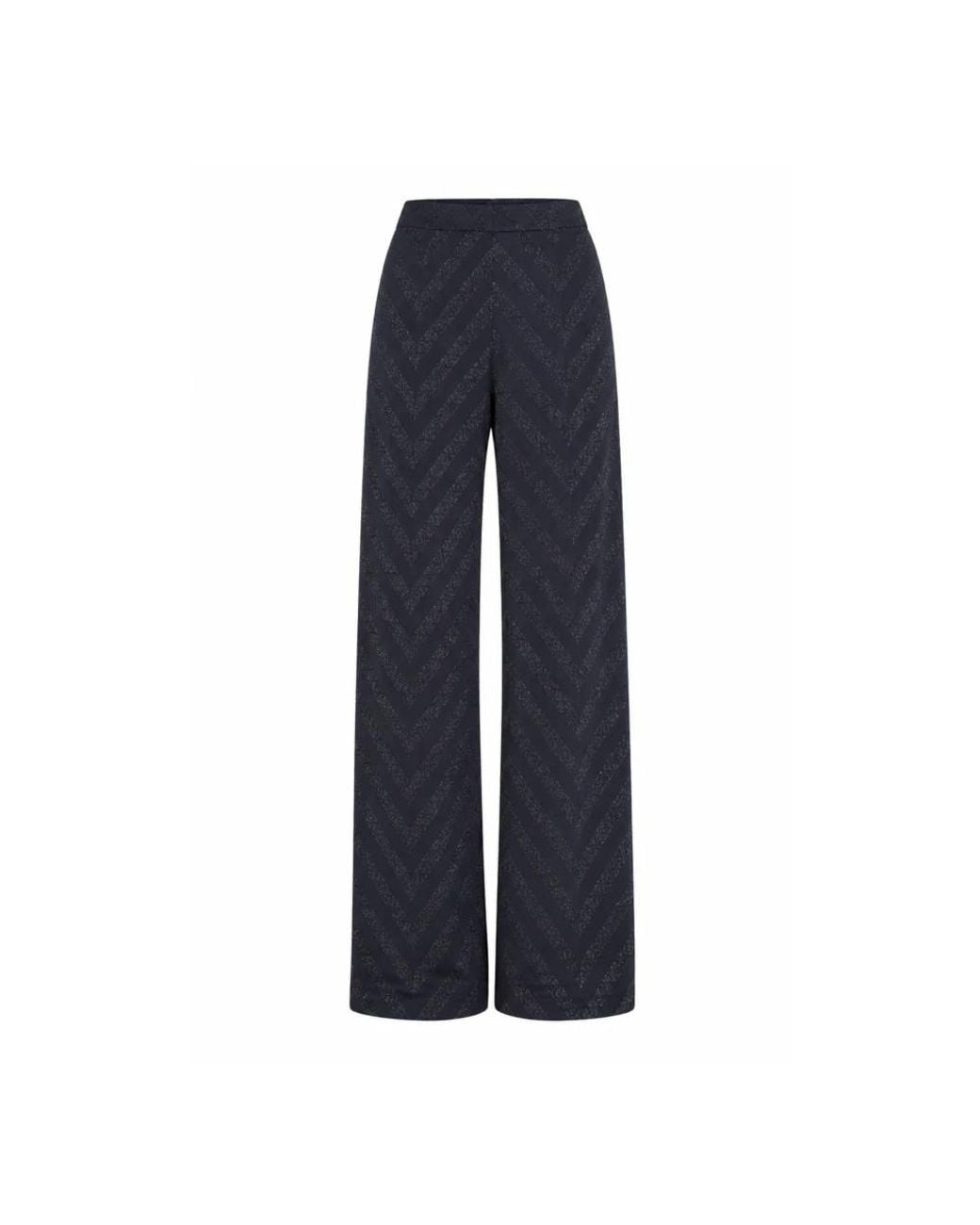Akep Blue Wide Trousers