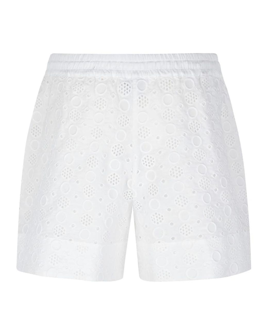 Pinko White Short Shorts