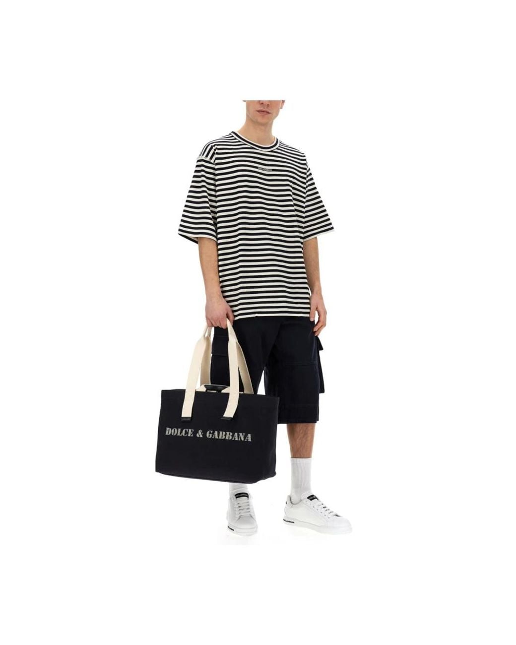 Dolce & Gabbana Black T-Shirts for men